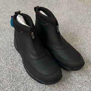 Men’s Clarks Grove Zip II Black Leather